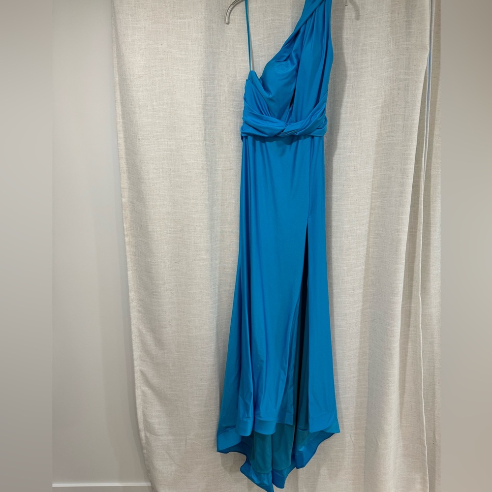 Fleur couture blue gown